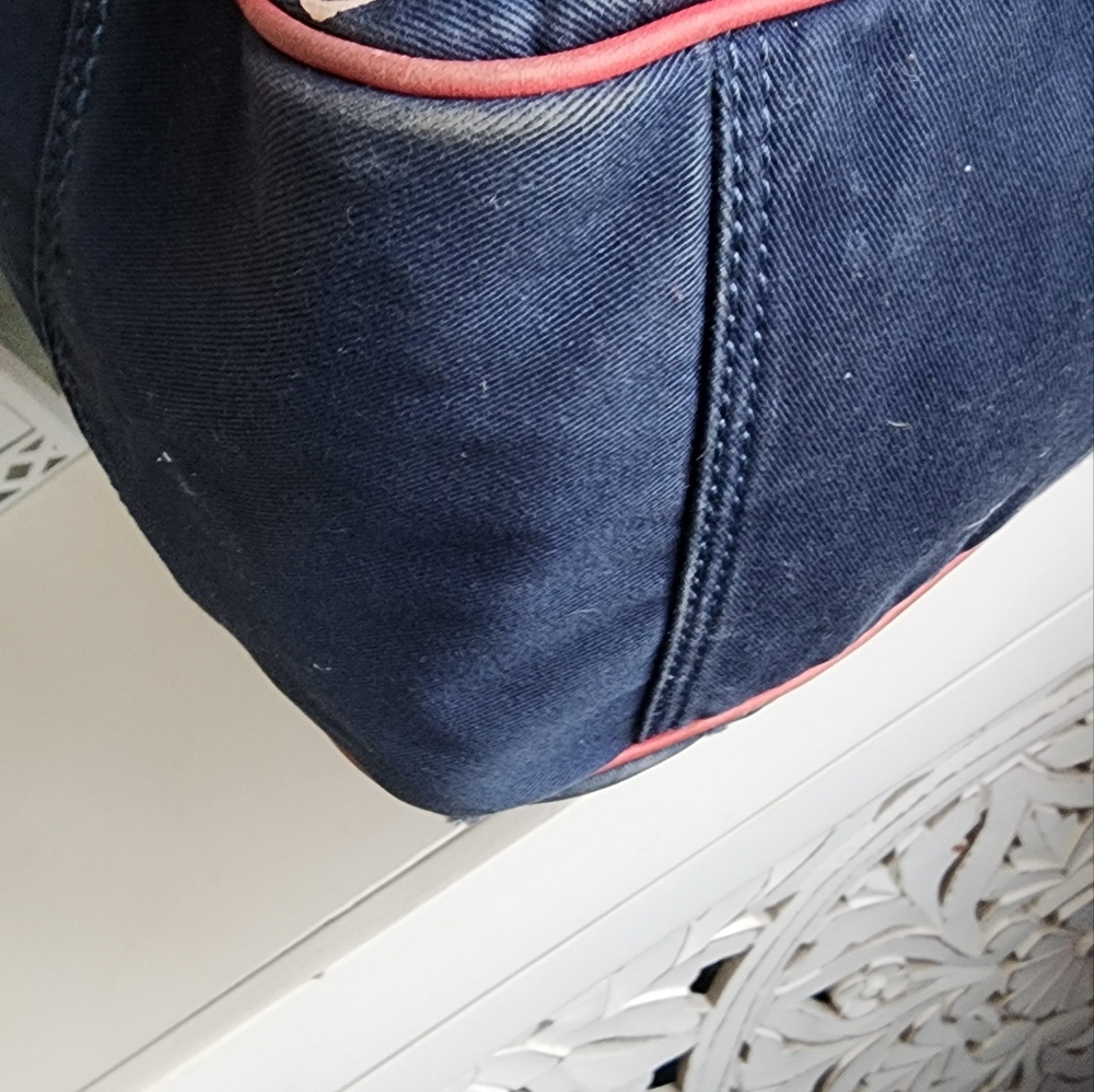 COPY - Coach LIMITED EDITION BONNIE CASHIN Navy and Pink Tote Bag - Picture 7 of 9